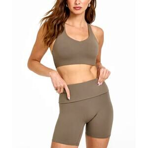 Oner Actiive Moss Brown SoftMotion Sports Bra Size XS